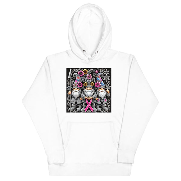 Pink/Gray Floral Gnome Hoodie - JohnVsGBMWhiteS