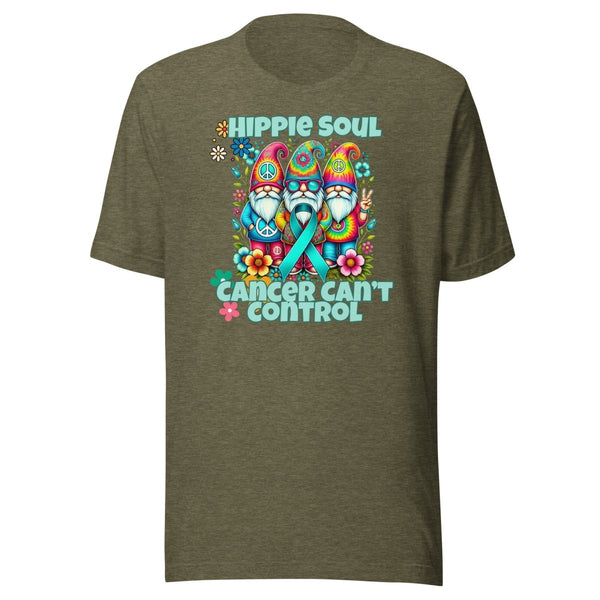 Prostate Cancer Hippie Tee - JohnVsGBMHeather OliveXS
