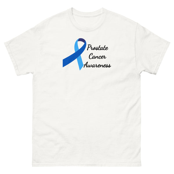 Prostate Cancer Ribbon Awareness Tee - JohnVsGBMWhiteS