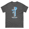 Prostate Cancer Through Christ Tee - JohnVsGBMDark HeatherS