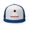 Radiation Brain Cancer Trucker Cap - JohnVsGBMRoyal/ White/ Royal