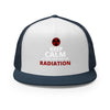 Radiation Brain Cancer Trucker Cap - JohnVsGBMNavy/ White/ Navy