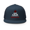 Radiation Brain Cancer Trucker Cap - JohnVsGBMNavy
