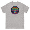 Rainbow Ribbon Tree of Life Tee - JohnVsGBMSport GreyS