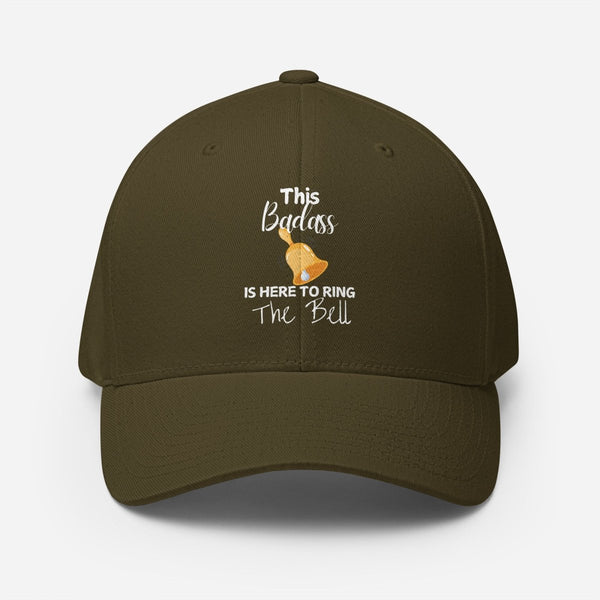 Ring the Bell (Brain Cancer) Fitted Cap - JohnVsGBMOliveS/M