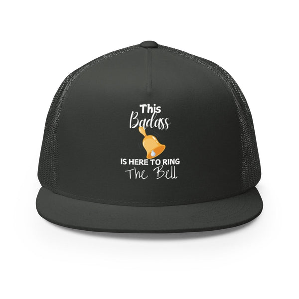 Ring the Bell (Brain Cancer) Trucker Cap - JohnVsGBMCharcoal