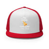 Ring the Bell (Brain Cancer) Trucker Cap - JohnVsGBMRed/ White/ Red