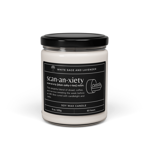 scan·xi·e·ty White Sage and Lavender Candle - JohnVsGBM