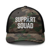 Support Squad Embroidered Camouflage Trucker Hat - JohnVsGBMCamo/Black