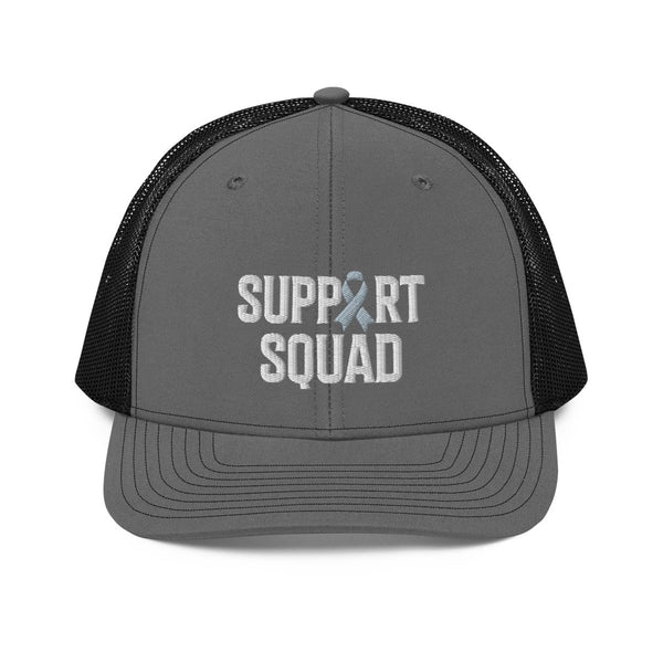 Support Squad Embroidered Trucker Cap - JohnVsGBMCharcoal/Black