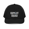 Support Squad Embroidered Trucker Cap - JohnVsGBMBlack