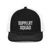 Support Squad Embroidered Trucker Cap - JohnVsGBMBlack / White