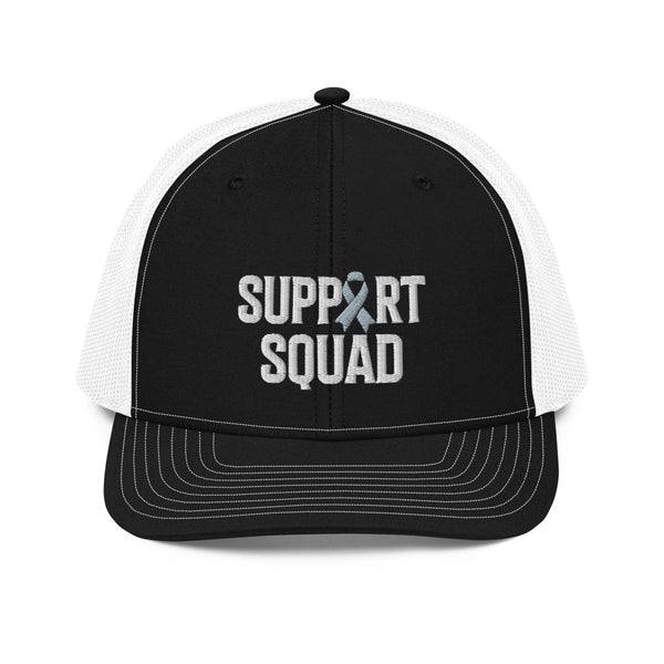 Support Squad Embroidered Trucker Cap - JohnVsGBMBlack / White