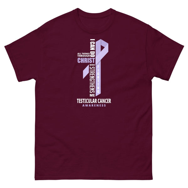 Testicular Through Christ Tee - JohnVsGBMMaroonS