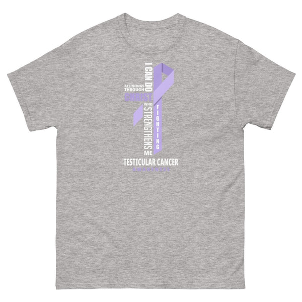 Testicular Through Christ Tee - JohnVsGBMSport GreyS
