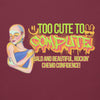 Too Cute Bald Hoodie - JohnVsGBMMaroonS