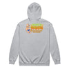 Too Cute Zip Up Hoodie - JohnVsGBMSport GreyS