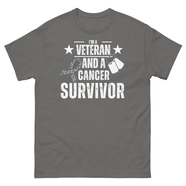 Veteran Ribbon Tags Tee - JohnVsGBMCharcoalS