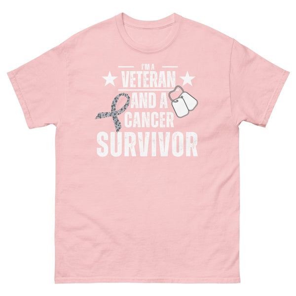Veteran Ribbon Tags Tee - JohnVsGBMLight PinkS