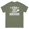 Veteran Ribbon Tags Tee - JohnVsGBMMilitary GreenS