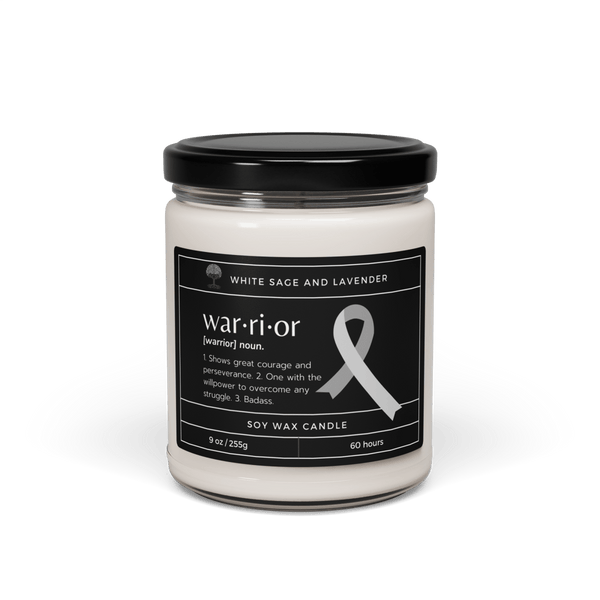 Warrior White Sage and Lavender Candle - JohnVsGBM