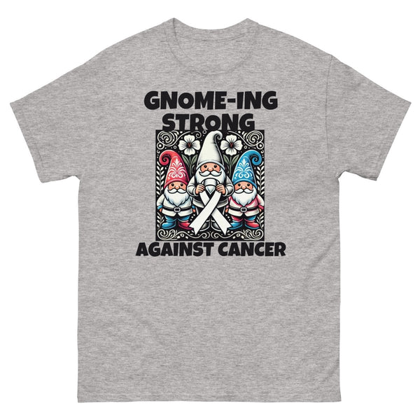 White Gnome - ing Strong Tee - JohnVsGBMSport GreyS