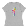 Women's All Things Through Christ Tee - JohnVsGBMAthletic HeatherS