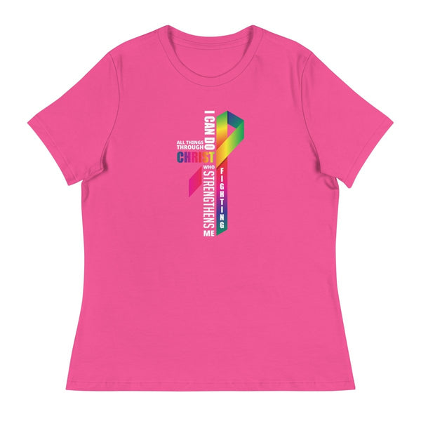 Women's All Things Through Christ Tee - JohnVsGBMBerryS
