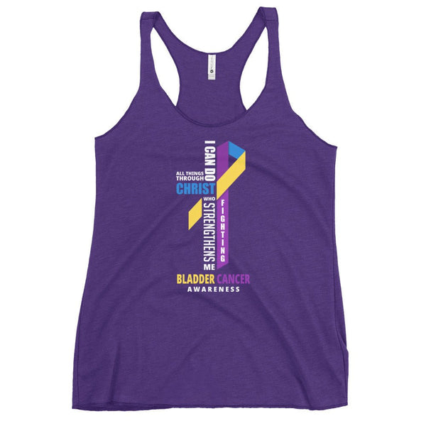 Women's Bladder Cancer Christ Tank Top - JohnVsGBMPurple RushXS