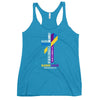 Women's Bladder Cancer Christ Tank Top - JohnVsGBMVintage TurquoiseXS