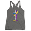Women's Bladder Cancer Christ Tank Top - JohnVsGBMPremium HeatherXS