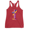 Women's Bladder Cancer Christ Tank Top - JohnVsGBMVintage RedXS