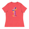 Women's Bladder Cancer Through Christ Tee - JohnVsGBMHeather RedS