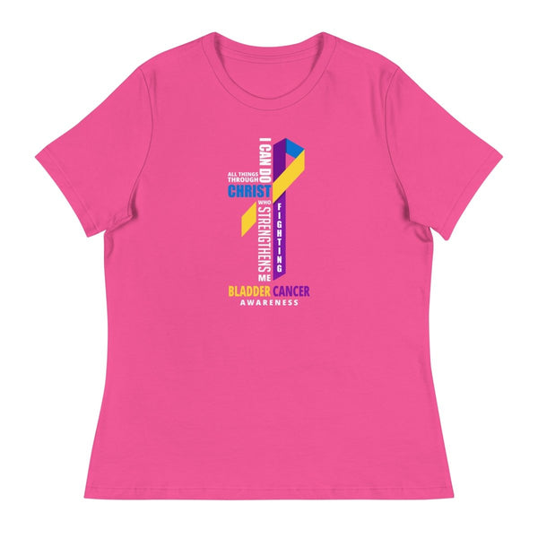 Women's Bladder Cancer Through Christ Tee - JohnVsGBMBerryS