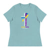 Women's Bladder Cancer Through Christ Tee - JohnVsGBMHeather Blue LagoonS