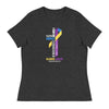 Women's Bladder Cancer Through Christ Tee - JohnVsGBMDark Grey HeatherS