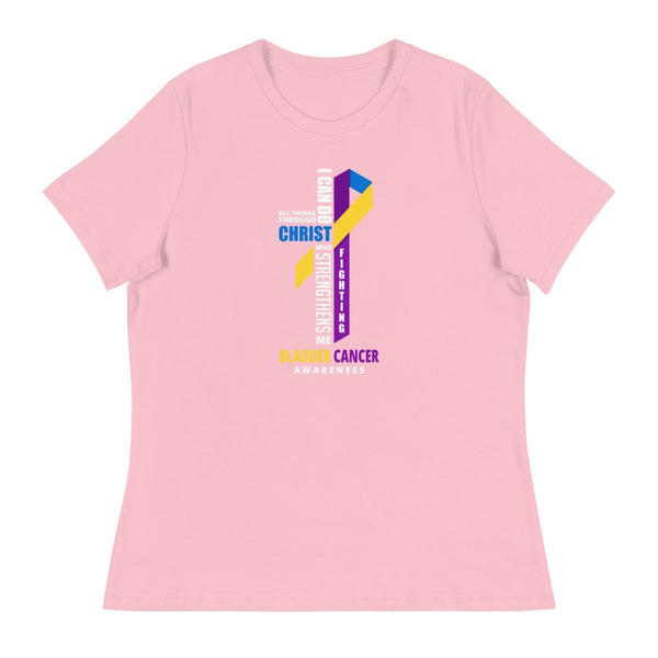 Women's Bladder Cancer Through Christ Tee - JohnVsGBMPinkS