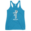 Women's Brain Cancer Christ Tank Top - JohnVsGBMVintage TurquoiseXS