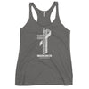 Women's Brain Cancer Christ Tank Top - JohnVsGBMPremium HeatherXS
