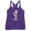 Women's Brain Cancer Christ Tank Top - JohnVsGBMPurple RushXS