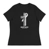 Women's Brain Cancer Through Christ Tee - JohnVsGBMBlackS