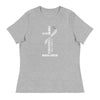 Women's Brain Cancer Through Christ Tee - JohnVsGBMAthletic HeatherS