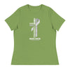 Women's Brain Cancer Through Christ Tee - JohnVsGBMLeafS