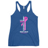 Women's Breast Cancer Christ Tank Top - JohnVsGBMVintage RoyalXS