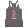 Women's Breast Cancer Christ Tank Top - JohnVsGBMPremium HeatherXS