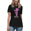 Women's Breast Cancer Through Christ Tee - JohnVsGBMBlackS