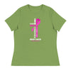 Women's Breast Cancer Through Christ Tee - JohnVsGBMLeafS