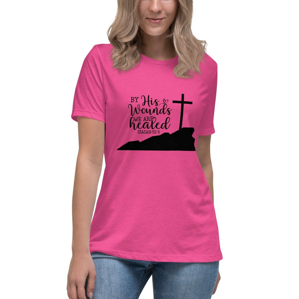 Women's By His Wounds Tee - JohnVsGBMBerryS