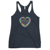 Women's Cancer Support Fighters Tank Top - JohnVsGBMVintage NavyXS