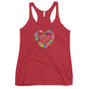Women's Cancer Support Fighters Tank Top - JohnVsGBMVintage RedXS
